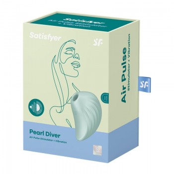 Succionador de Clitoris Pearl Driver Mint